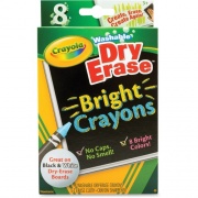 Crayola Odorless Dry Erase Crayons (985202)