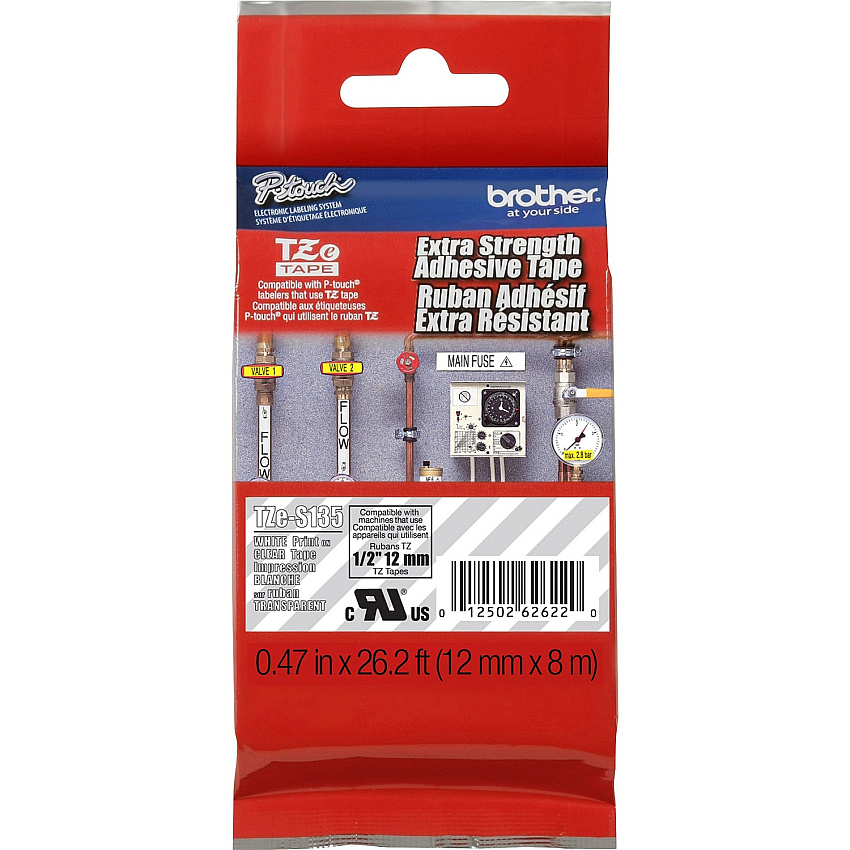 Brother P-touch Industrial TZe Tape Cartridges (BRTTZES135)