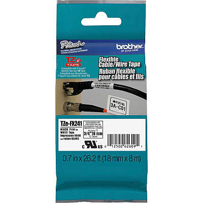 Brother P-Touch TZe Laminated Tape (TZEFX241)