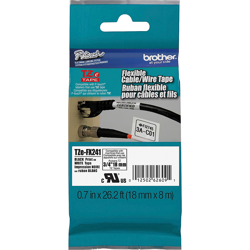 Brother P-Touch TZe Laminated Tape (TZEFX241)