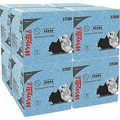 Wypall Oil, Grease & Ink Quarterfold Disposable Cloths (KCC33560)