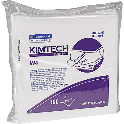 KIMTECH W4 Dry Cleanroom Wipes (KCC33330)