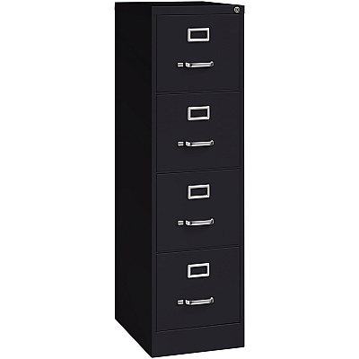 Lorell Fortress Series 22" Commercial-Grade Vertical File Cabinet (LLR42294)