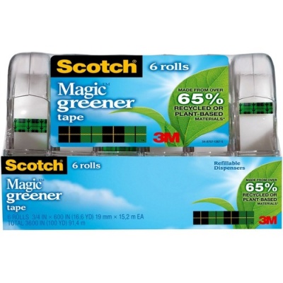 Scotch 3/4"W Magic Greener Tape (6123)