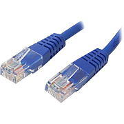 StarTech 8ft Blue Molded Cat5e Utp Patch Cable (M45PATCH8BL)