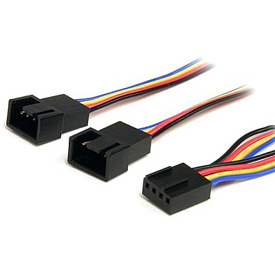 StarTech Pwm Fan Extension Power Y Cable (FAN4SPLIT12)