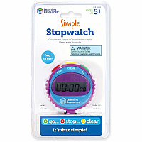 Learning Resources Simple Stopwatch (LRNLER0808)