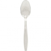 Solo Extra Heavyweight Cutlery Clear Teaspoons (GDC7TS0090)