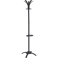 Alba Black Coat Stand (ABAPMCLEON)