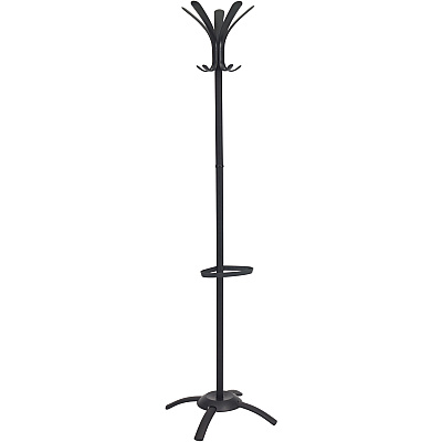 Alba Black Coat Stand (ABAPMCLEON)