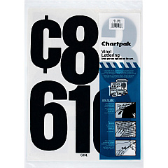 Chartpak Permanent Adhesive Vinyl Numbers (CHA01198)