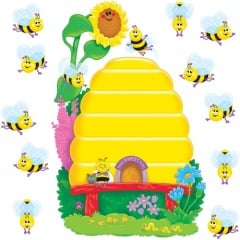 TREND Busy Bees Job Chart Bulletin Board Set (T8077)