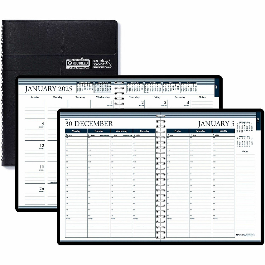 House of Doolittle Tabbed Wirebound Weekly/Monthly Planner (28302)