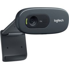 Logitech C270 Webcam - 30 fps - Black - USB 2.0 - 1 Pack(s) (LOG960000694)