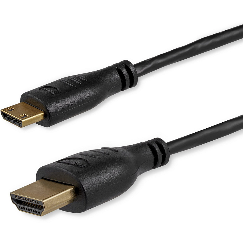 StarTech 3ft Mini Hdmi To Hdmi Cable Adapter 4k (HDMIACMM3S)