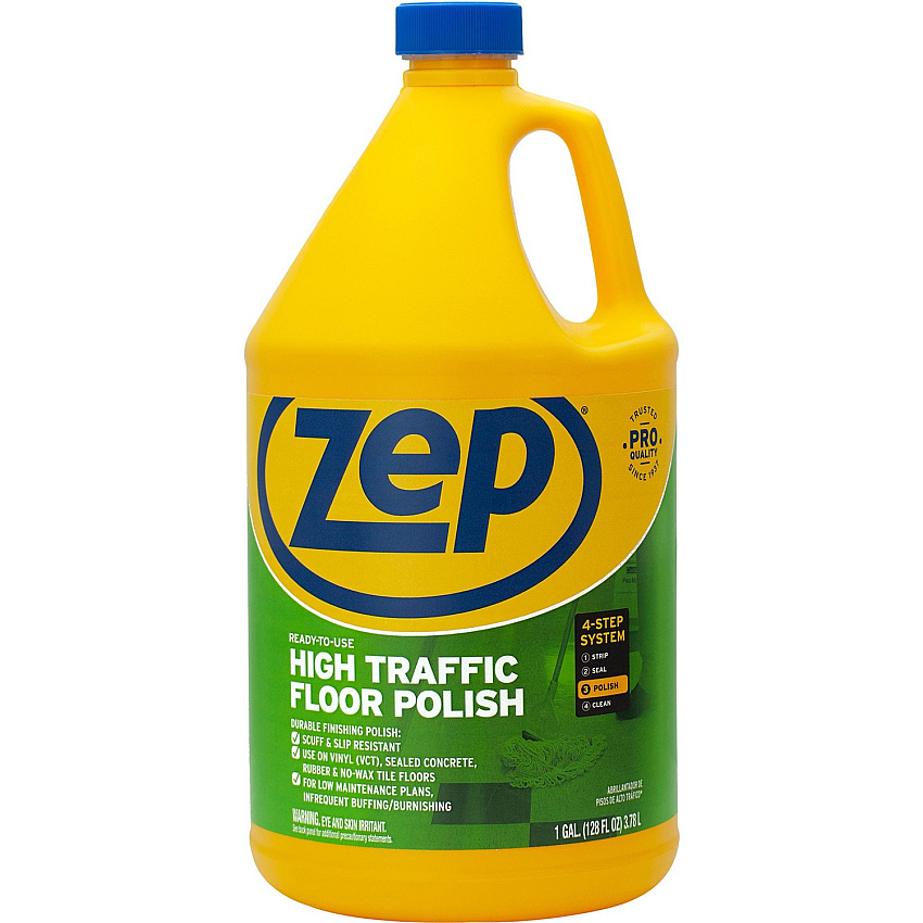 Zep High-Traffic Floor Finish (ZPEZUHTFF128EA)