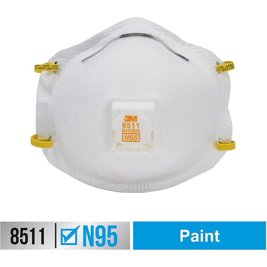 3M Particulate Respirator N95 (MMM8511PB1A)