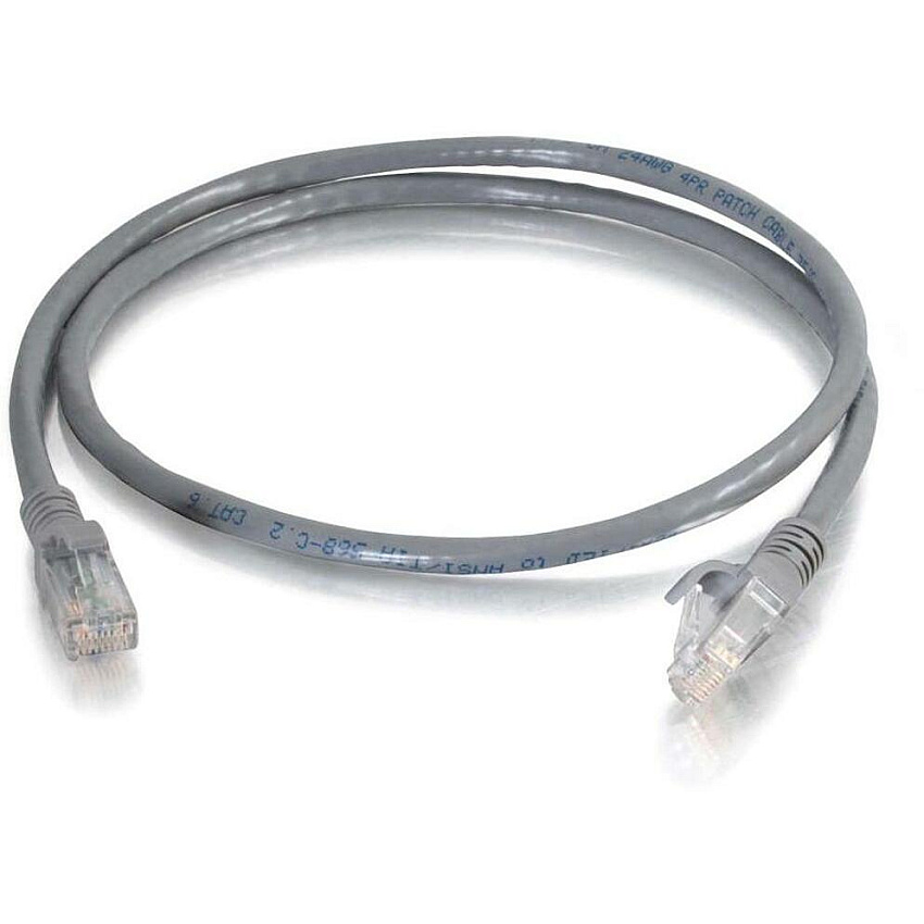 C2G 3ft Grey Snagless Cat6 Cable (10302)