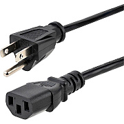 StarTech 15ft Power Cord, Nema 5-15p To C13 Cable (PXT10115)