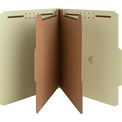 Nature Saver 2/5 Tab Cut Letter Recycled Classification Folder (NAT01057)