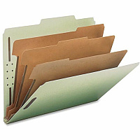 Nature Saver 2/5 Tab Cut Letter Recycled Classification Folder (NAT01058)