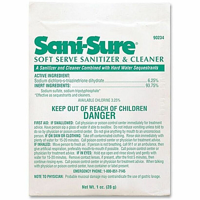Diversey Soft-Serve Sanitizer Cleaner (DVO90234)