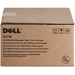 Dell Original High Yield Laser Toner Cartridge - Black - 1 Each (DLLHX756)