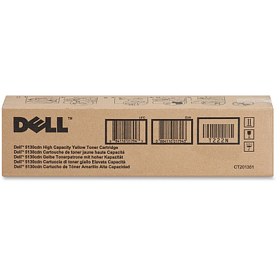 Dell Original High Yield Laser Toner Cartridge - Yellow - 1 Each (DLLT222N)