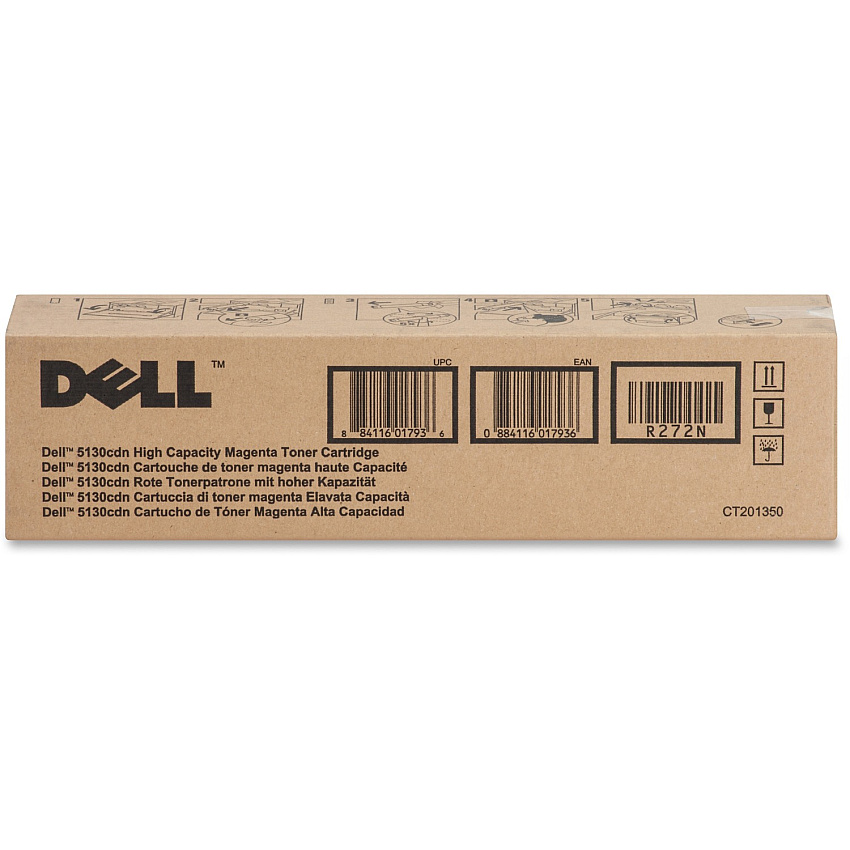 Dell Original High Yield Laser Toner Cartridge - Magenta - 1 Each (DLLR272N)