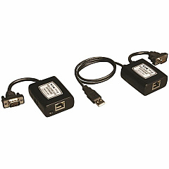 Eaton Tripp Lite Series VGA over Cat5/6 Extender Kit, Transmitter/Receiver for Video, USB Powered, Up to 500 ft. (152 m), TAA (B130101U)
