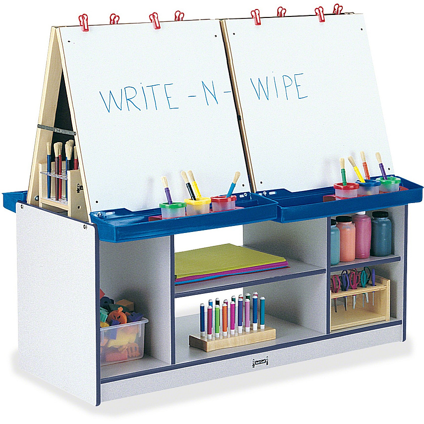 Jonti-Craft Rainbow Accents 4 Station Art Center (0294JCWW112)