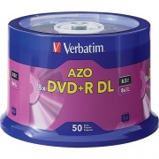 Verbatim DVD Recordable Media - DVD+R DL - 8x - 8.50 GB - 50 Pack Spindle (97000)
