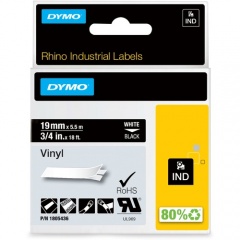 DYMO Colored 3/4" Vinyl Label Tape (1805436)