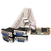 StarTech 4 Port Mini Pcie Serial Card W 16650 (MPEX4S552)