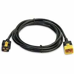 APC Power Cord, Locking C19 To C20, 3.0m (AP8760)