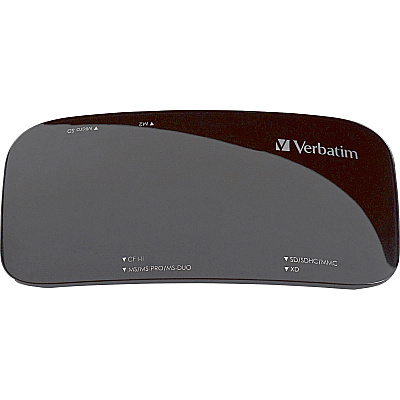 Verbatim Universal Card Reader, USB 2.0 - Black (97705)