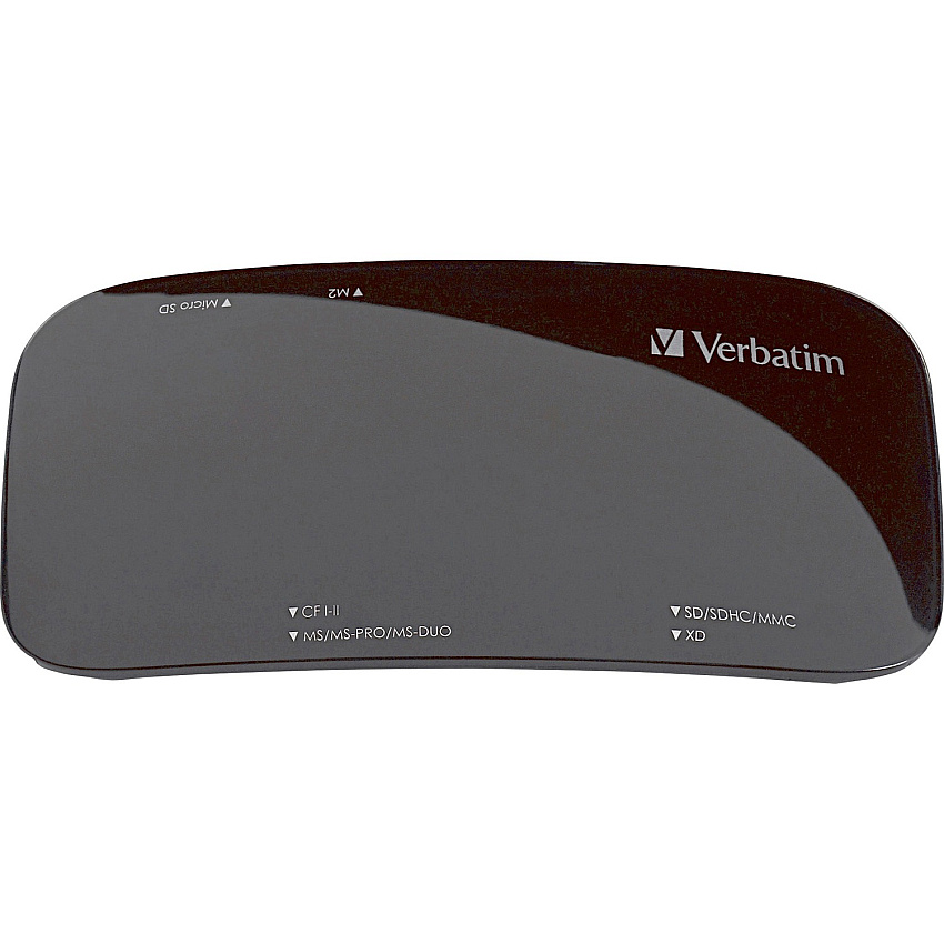 Verbatim Universal Card Reader, USB 2.0 - Black (97705)