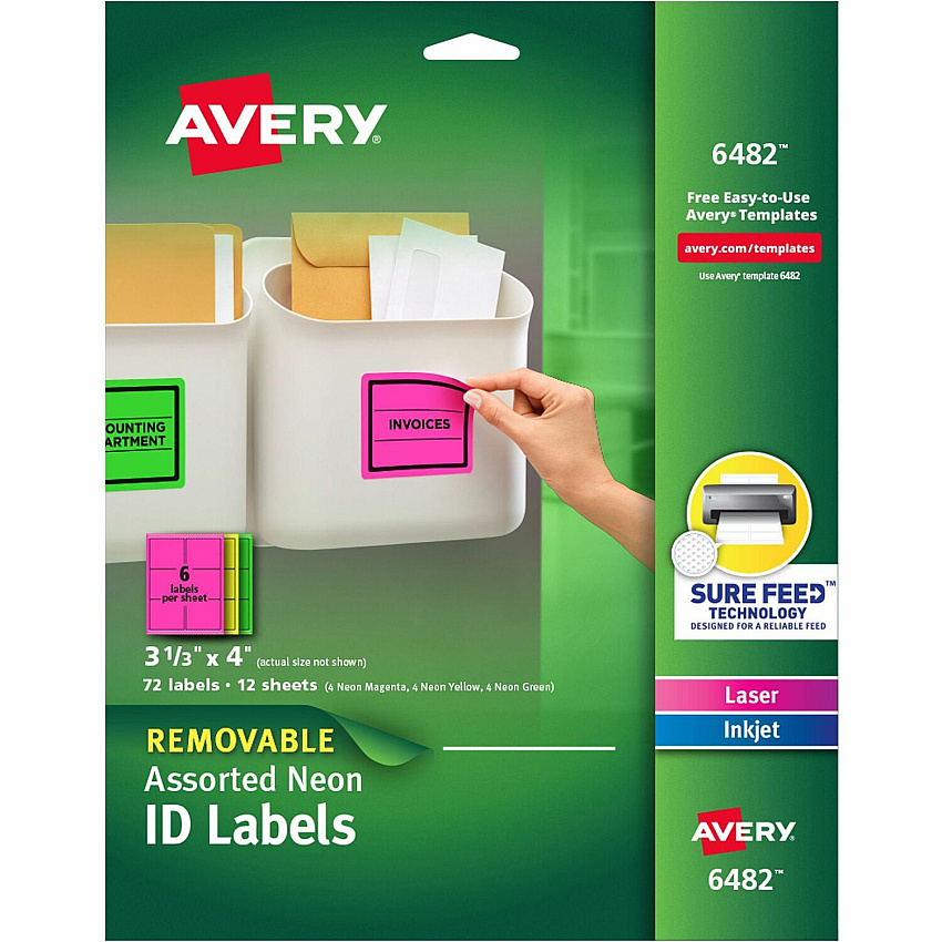Avery ID Labels (AVE6482)