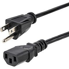 StarTech 6ft Heavy Duty Power Cord Nema5-15p/c13 (PXT101146)