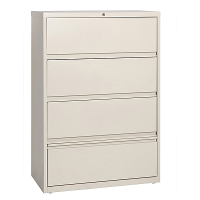Lorell Fortress Lateral File with Roll-Out Shelf (LLR43510)