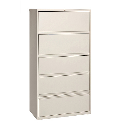 Lorell Fortress Lateral File with Roll-Out Shelf (LLR43512)