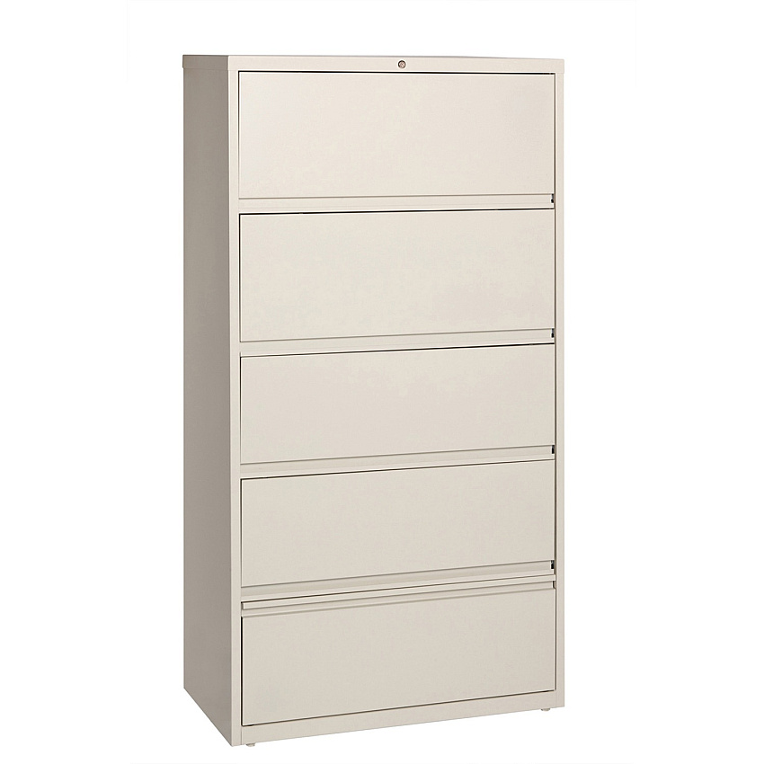 Lorell Fortress Lateral File with Roll-Out Shelf (LLR43512)
