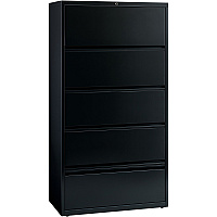 Lorell Fortress Lateral File with Roll-Out Shelf (LLR43513)