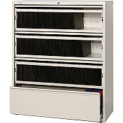 Lorell Fortress Lateral File with Roll-Out Shelf (LLR43514)