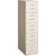 Lorell Fortress Series 26-1/2" Commercial-Grade Vertical File Cabinet (LLR48497)