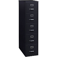 Lorell Fortress Series 26-1/2" Commercial-Grade Vertical File Cabinet (LLR48498)