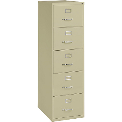 Lorell Fortress Series 26-1/2" Commercial-Grade Vertical File Cabinet (LLR48500)