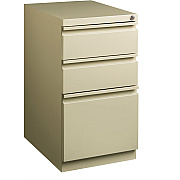 Lorell 20" Box/Box/File Mobile File Cabinet with Full-Width Pull (LLR49520)