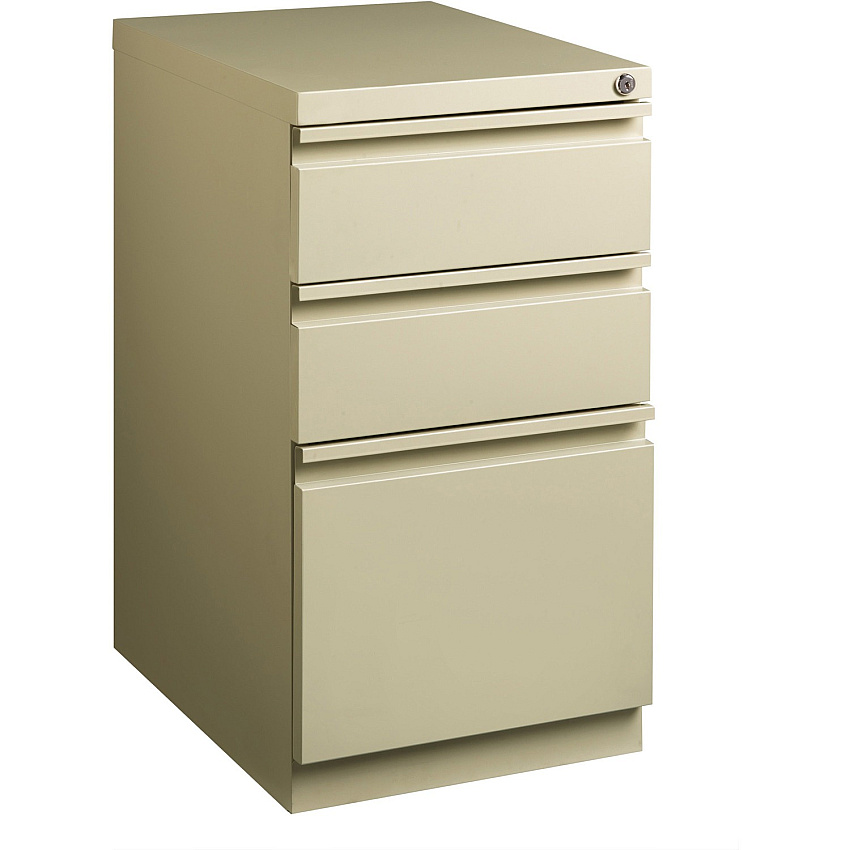 Lorell 20" Box/Box/File Mobile File Cabinet with Full-Width Pull (LLR49520)
