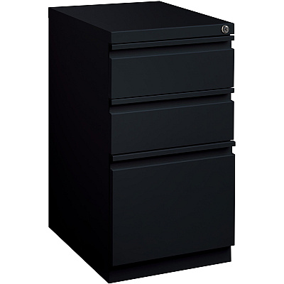 Lorell 20" Box/Box/File Mobile File Cabinet with Full-Width Pull (LLR49521)